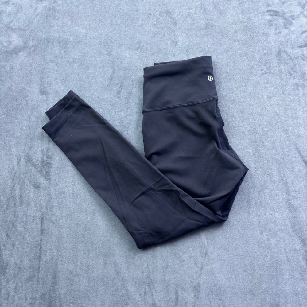 Lululemon Align High-Rise Pant 25 Nulu Black Leggings Size 8 W5CDBS